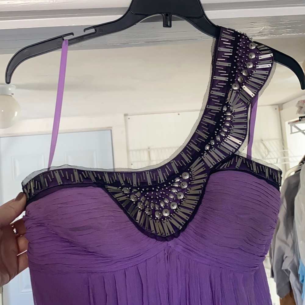 BCBG MAXAZRIA Purple Cocktail Dress